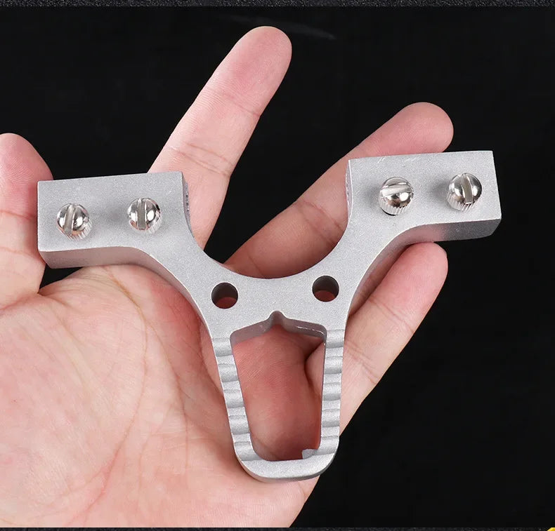 Multifunction Long Rod Slingshot Hunting Bow Catapult Precisional Outdoor Laser Aiming Shooting Equipment Sling Accessories Set