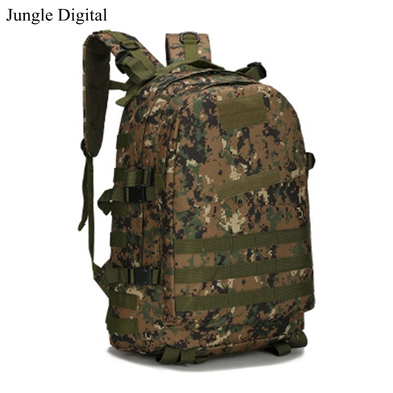 Tactical 3D Backpack 25L Backpack Nylon 900D Fabric Mens Bag Waterproof 3D Molle Backpack for Trekking Camping Mountaineering