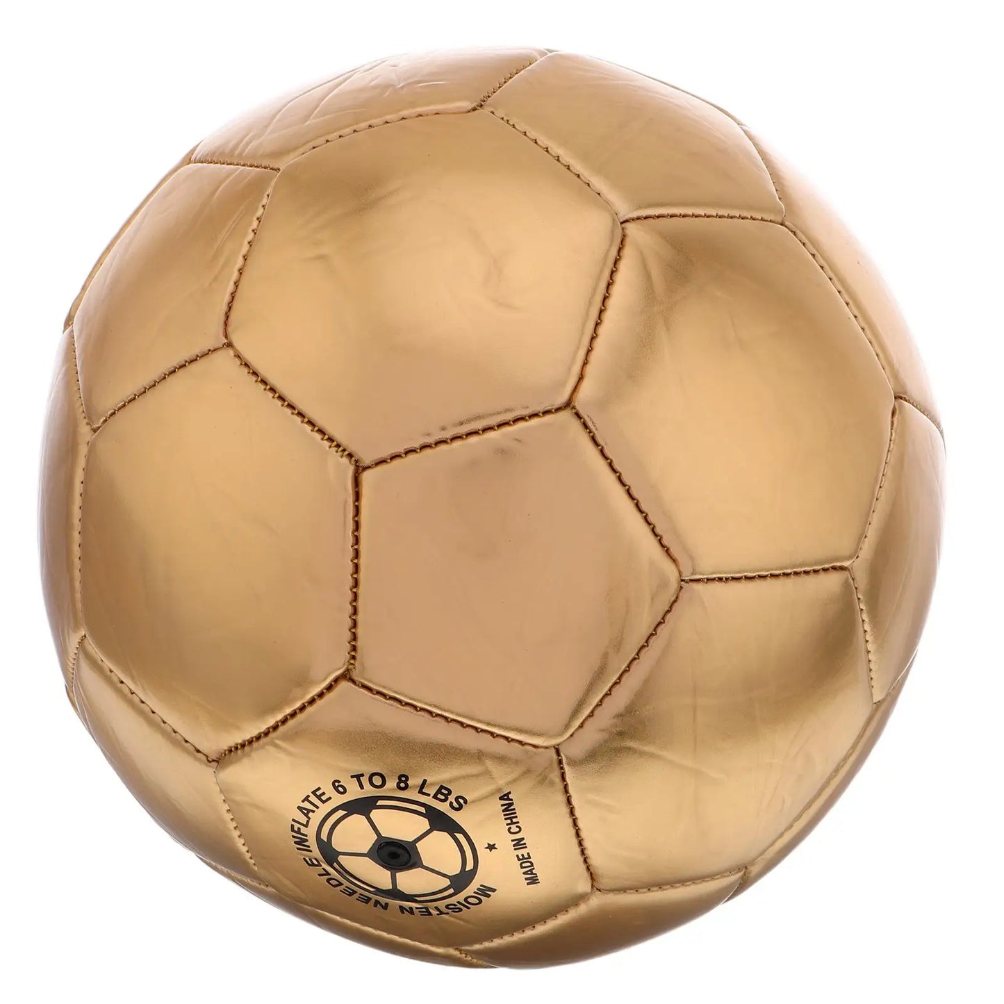 1pcs Signature Soccer Ball DIY Blank Golden Football for Kids Toddler Small Size 3 Training Matches Collection Toy