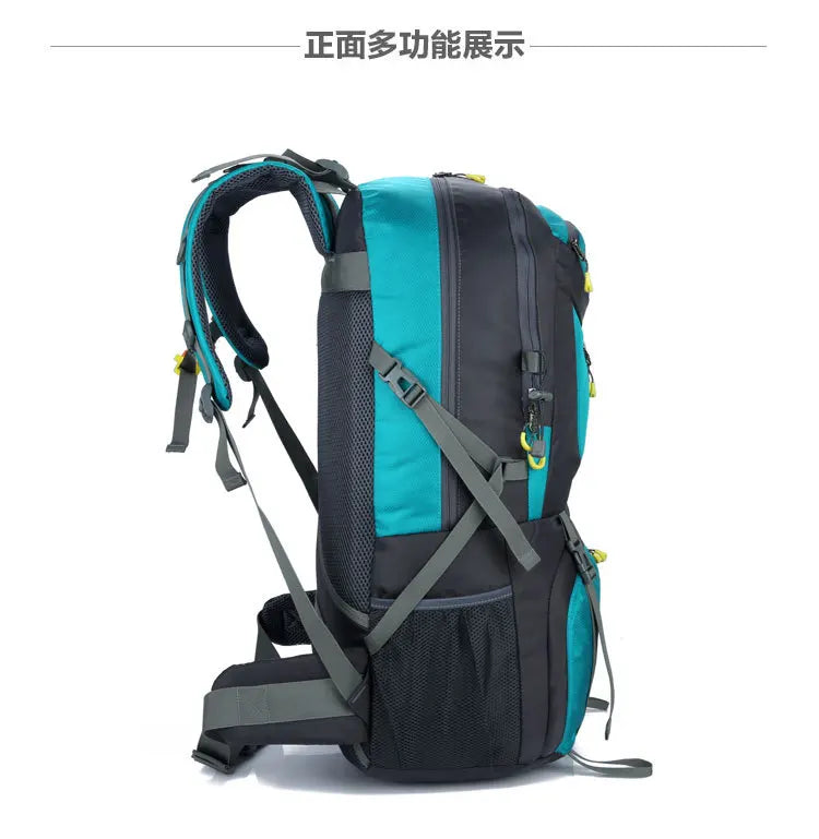 50l/60l-Large Capacity Mountaineering Bag,Large Load-Bearing Hiking Multi-Functional Outdoor Sports Tear Resistance Backpack