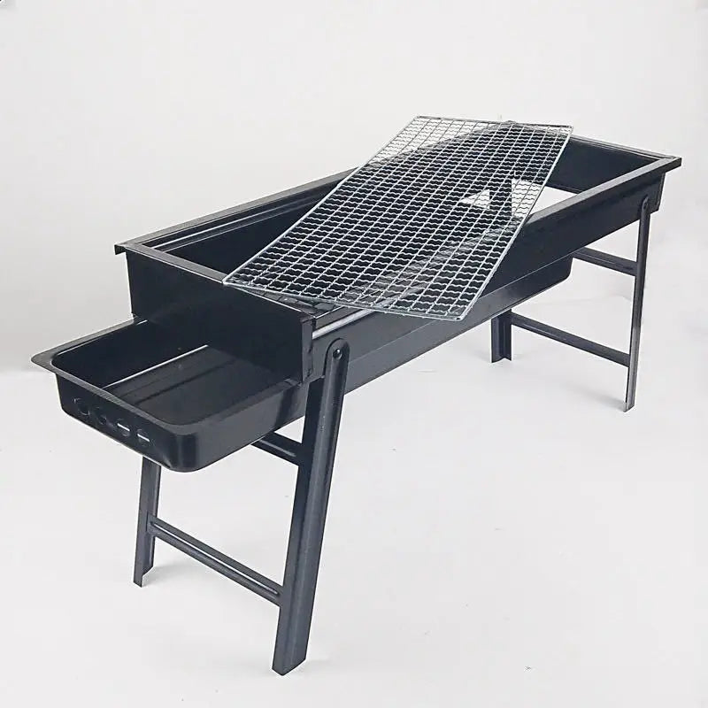 Barbecue Drawer Type Barbecue Grill Outdoor Portable  Charcoal Grill Bbq Folding Grill