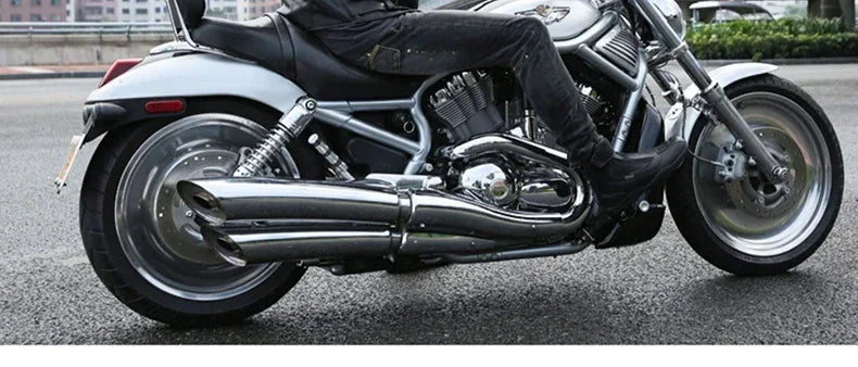 Motorcycle Riding Boots Men's Anti-slip Wear-resistant Locomotive Cycling Shoes Comfort Waterproof Anti-drop Four Seasons