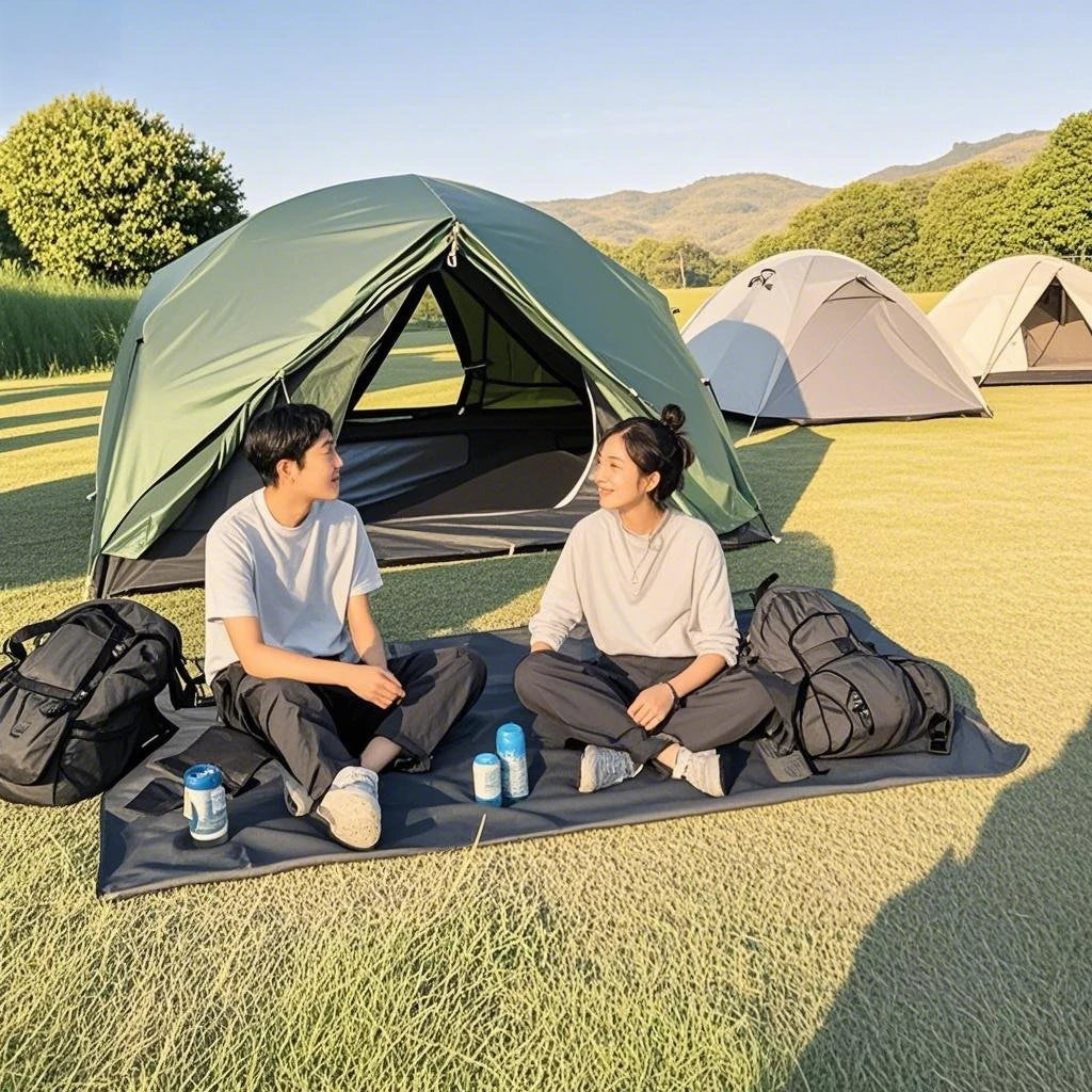 Portable Lightweight Camping Tent (2-Person Capacity) with PU4000 Waterproof Floor & Footprint, Perfect for Backpacking & Hiking