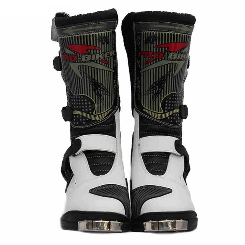 Motorcycle Boots Men Motorcycle Shoes Botas Moto Motocross Boots Motorbike Biker off-Road Racing Riding Boots