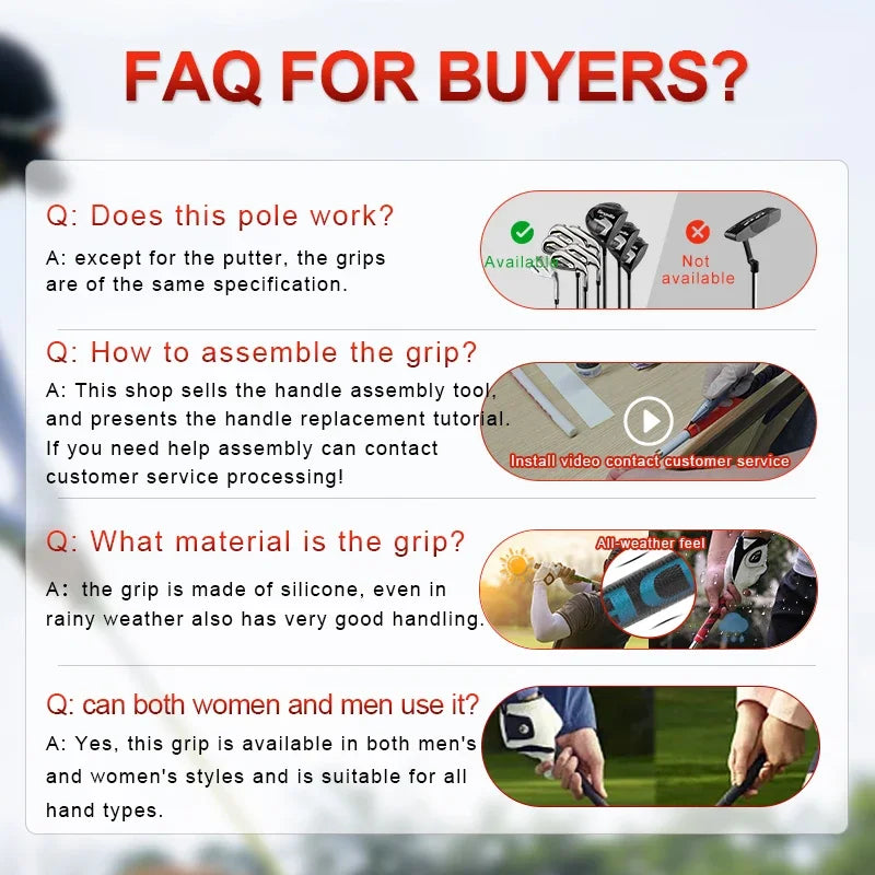 10 Golf Grips/set CADERO 2X2 AIR NER Crystal Standard Golf Club Grips 6-color Blend Available for Shock Absorption and Non-slip