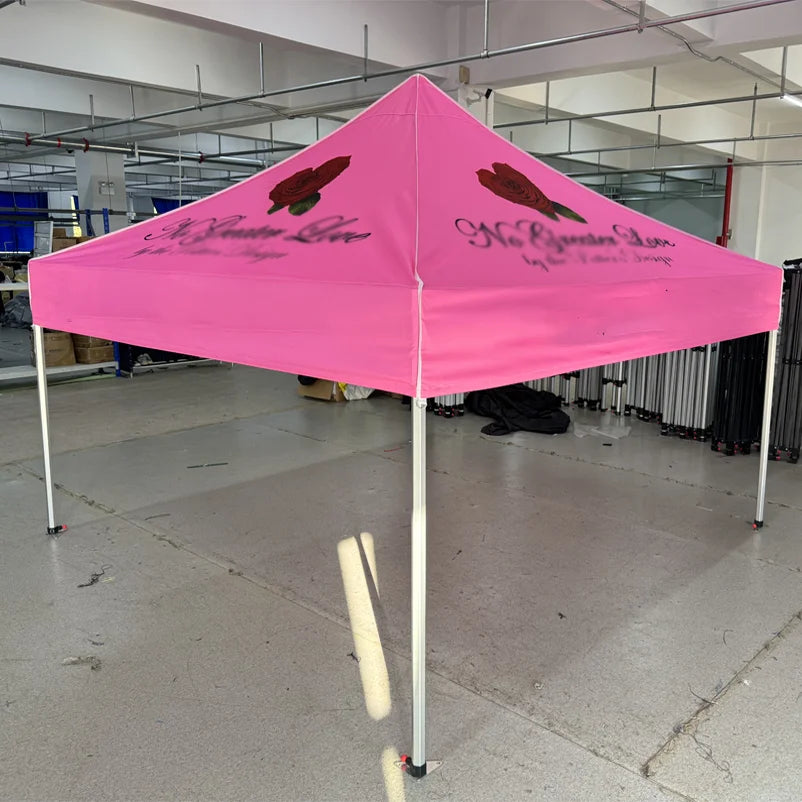 TB 600D Waterproof Outdoor Folding Gazebo 10x10ft Advertising Tents Roof Oxford Cloth Portable Sidewall Cover Fabric Canopy Tent