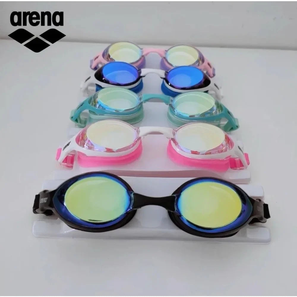 ARENA Professional Anti-Fog HD Swimming Women Adjustable Silicone Swim EYEWEAR Goggles Leak Proof Protection Glasses Men