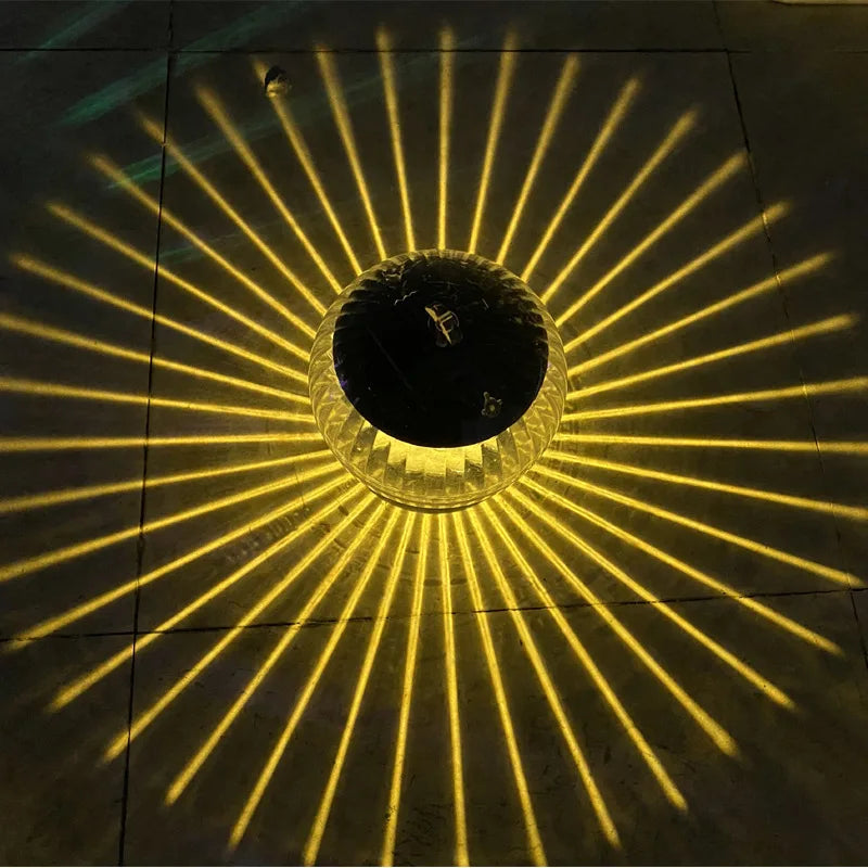 Solar Pool Floating Light Magic Ball Creative Ball Color Light Bath Pool Lawn Projection Light