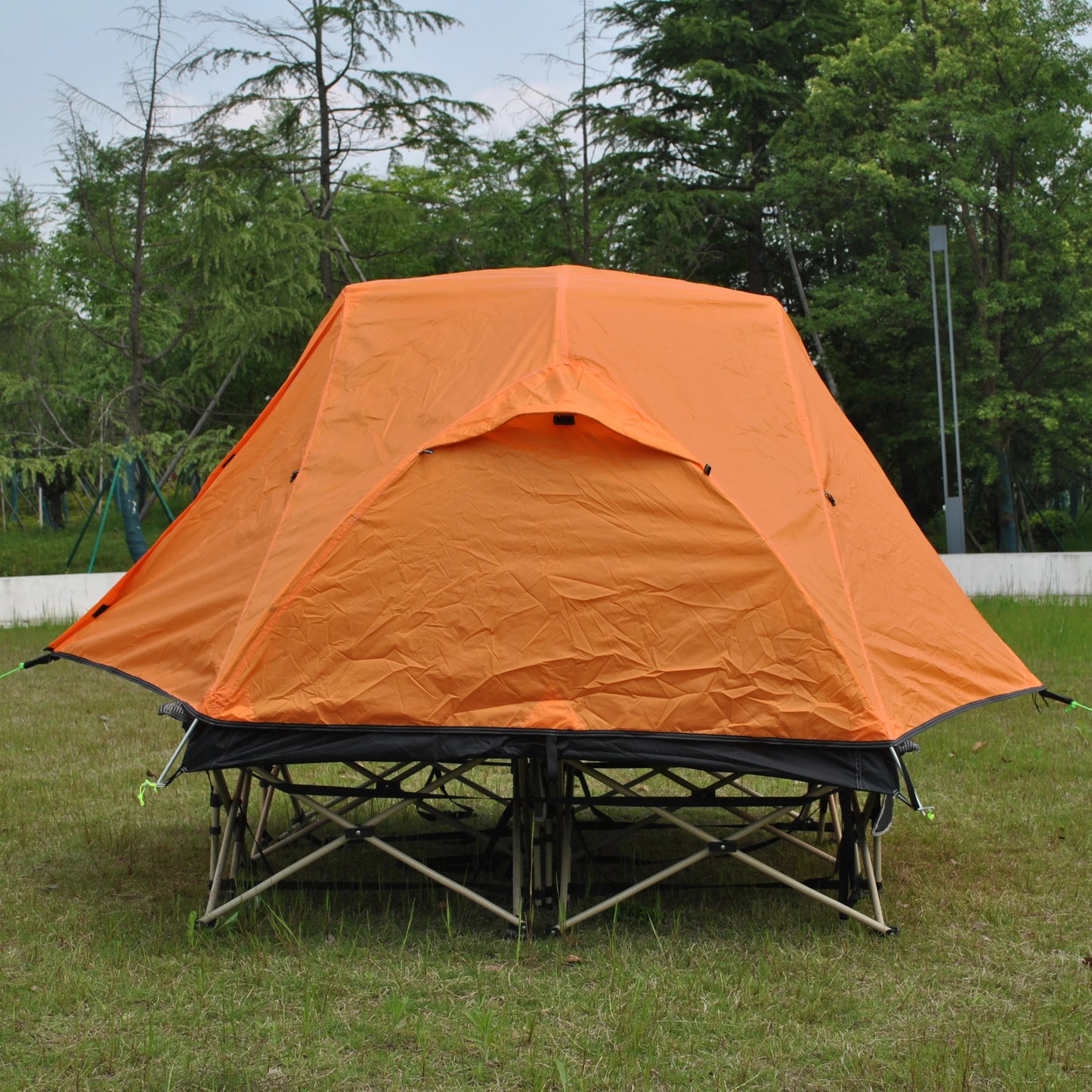 Camping Tent 2 Person, Professional Waterproof & Windproof Lightweight Backpacking Tent Can Be Cot Tent,bed Tent Not Include Bed