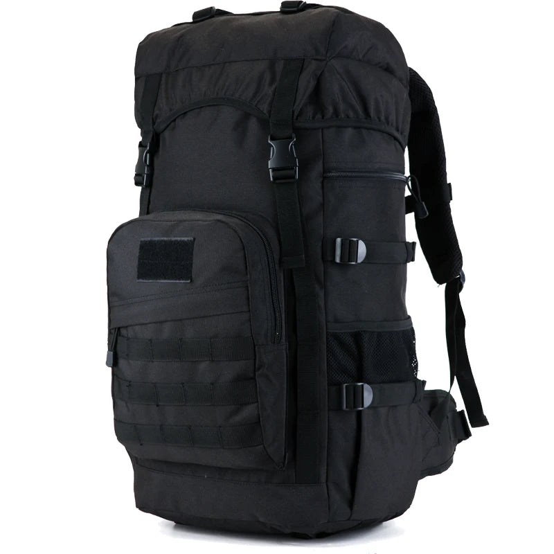 Tactical Men's Backpack, Cool Camping Gear,Waterproof Nylon, Trekking, Fishing, Hunting Bag, Molle Outdoor Bags, 50L