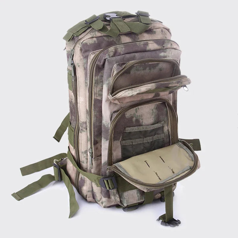 Outdoor Sport 20-35L 3P  Camouflage Attack Pack field Rucksacks Camping Hiking Bags Trekking Nylon Hunting Backpack