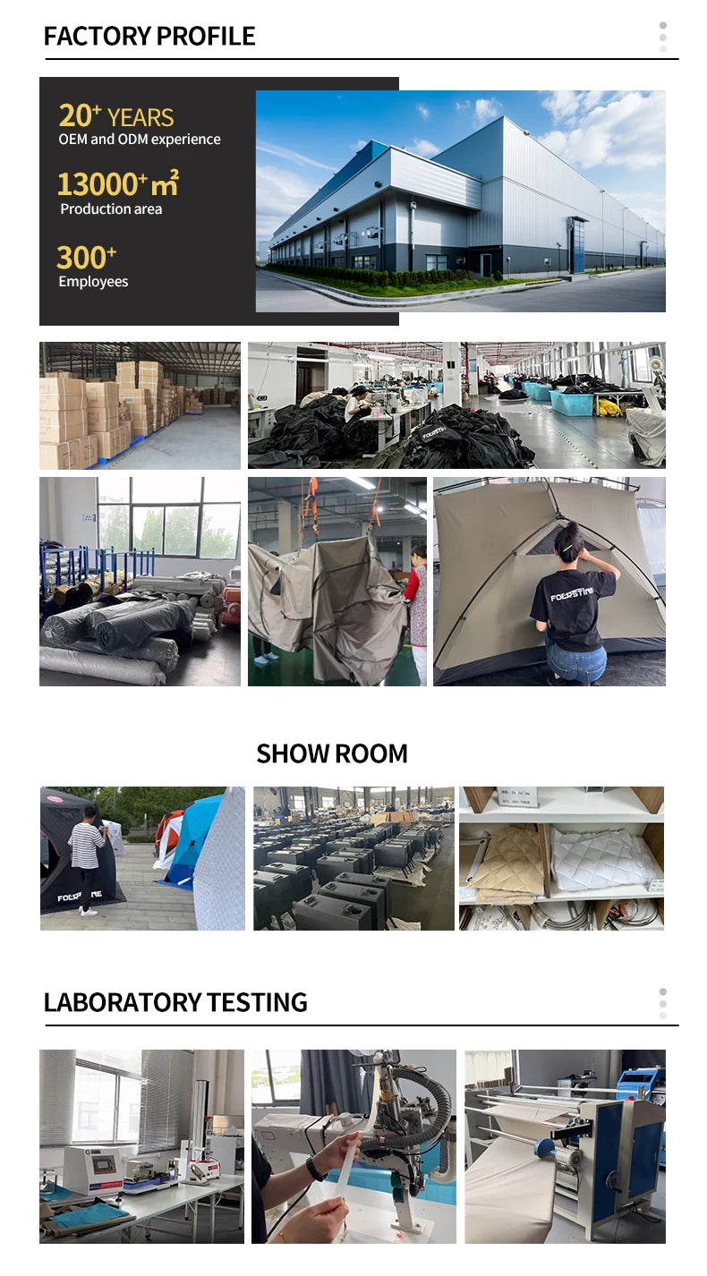 Manufacturer Waterproof Air Tent Outdoor 210g polyester-cotton Glamping Inflatable winter camping Tent 10-12 people frame tent