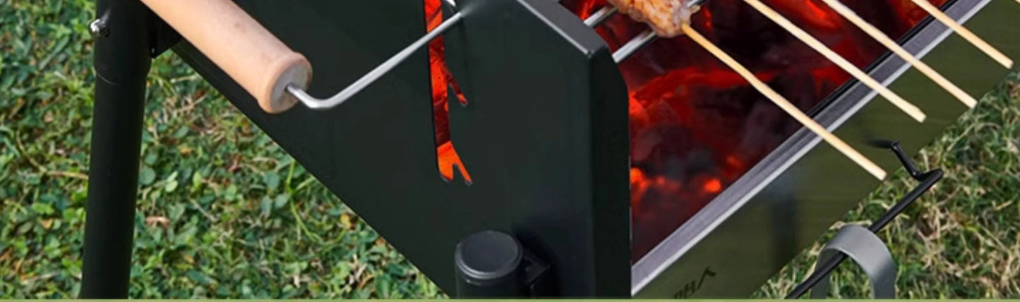 Barbecue home outdoor camping barbecue portable picnic tools courtyard