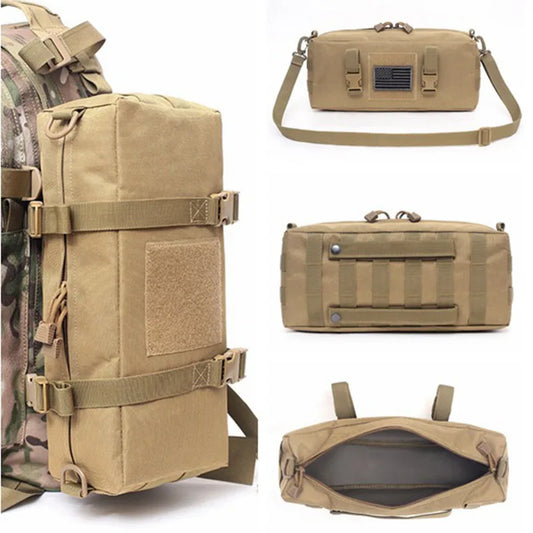 Military Tactical Backpack Travel Camping Bag Army Outdoor Sports EDC Accessory Sling Pack Hiking Trekking Hunting  Molle Pouch