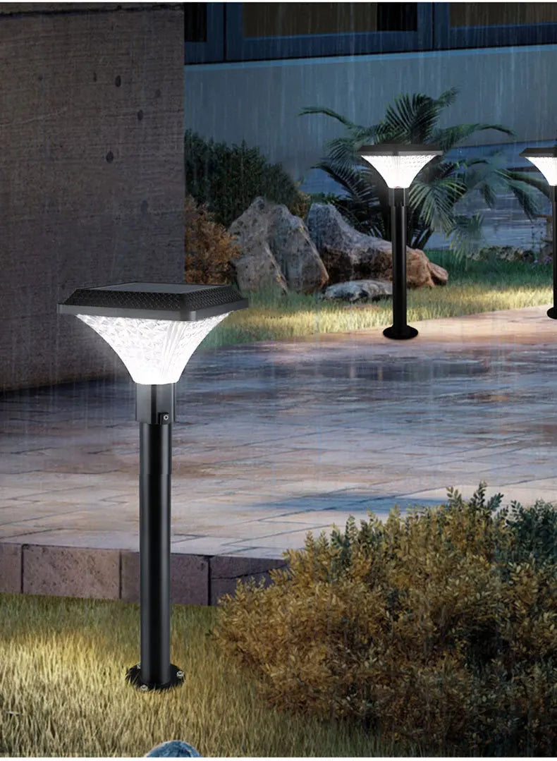 Solar Lamps Outdoor Landscape Lighting with Remote Control for Home Courtyard Balcony Garden Patio Lawn Street Party Lights