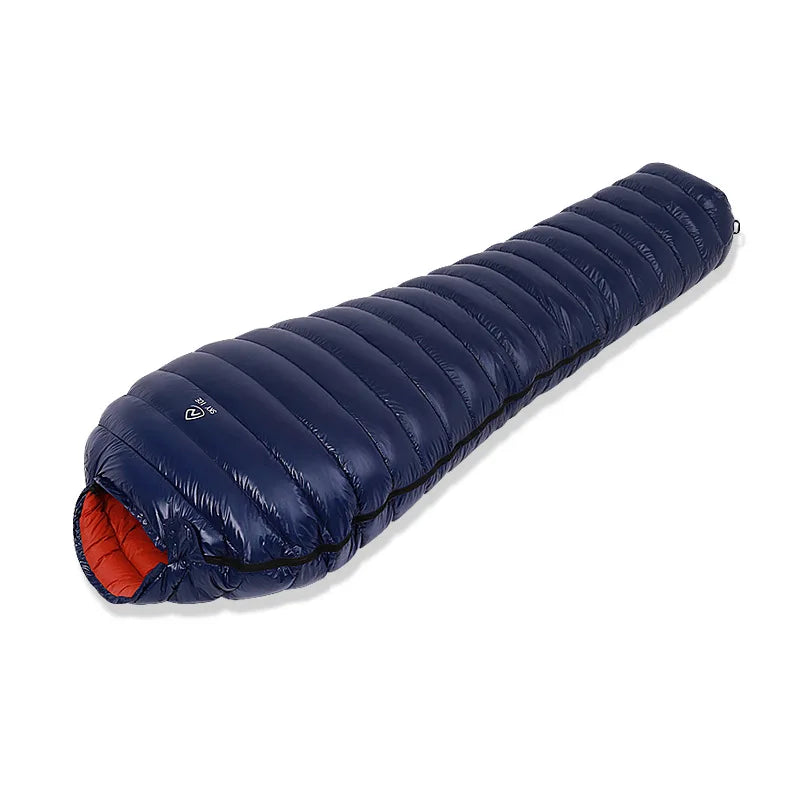SKY ICEFeichan Mummy Down Sleeping Bag for Adults Outdoor Camping Winter Thickened Goose Down Cold-Proof Warm