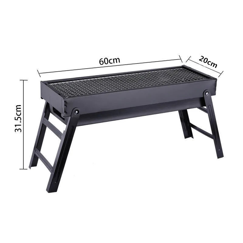 Barbecue Drawer Type Barbecue Grill Outdoor Portable  Charcoal Grill Bbq Folding Grill