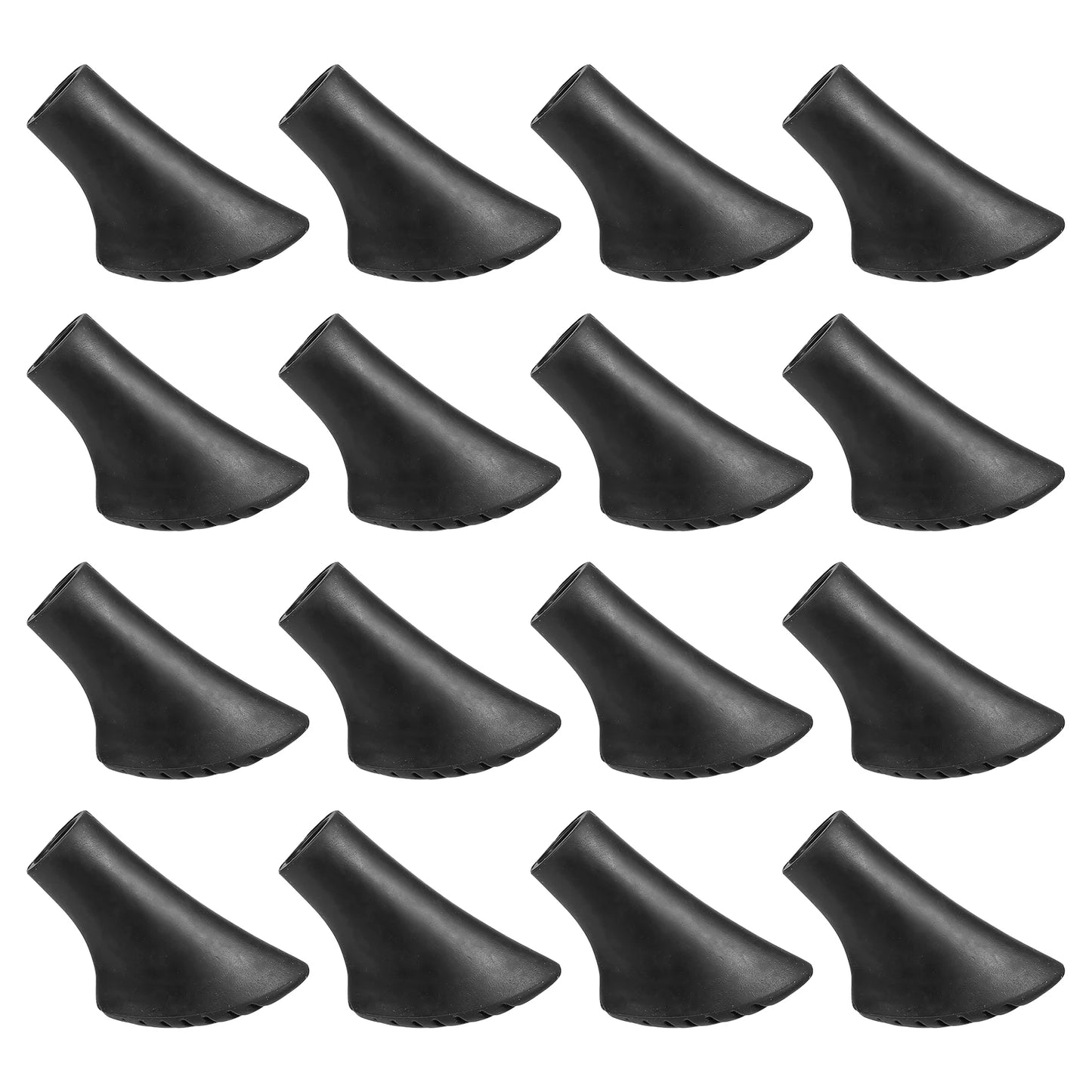 16Pcs Trekking Pole Tip Walking Stick Head Protectors Cane Hiking Tips Poles Trekking Poles Thickened Pole Tip Protectors Elder