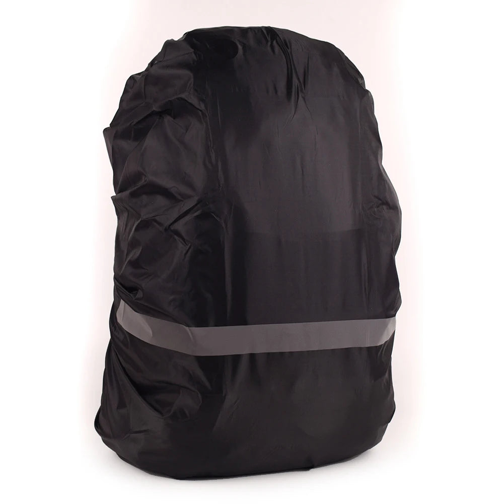 10-70L Backpack Rain Cover Outdoor Travel Hiking Climbing Bag Cover Foldable Waterproof With Safety Reflective Strip Raincover