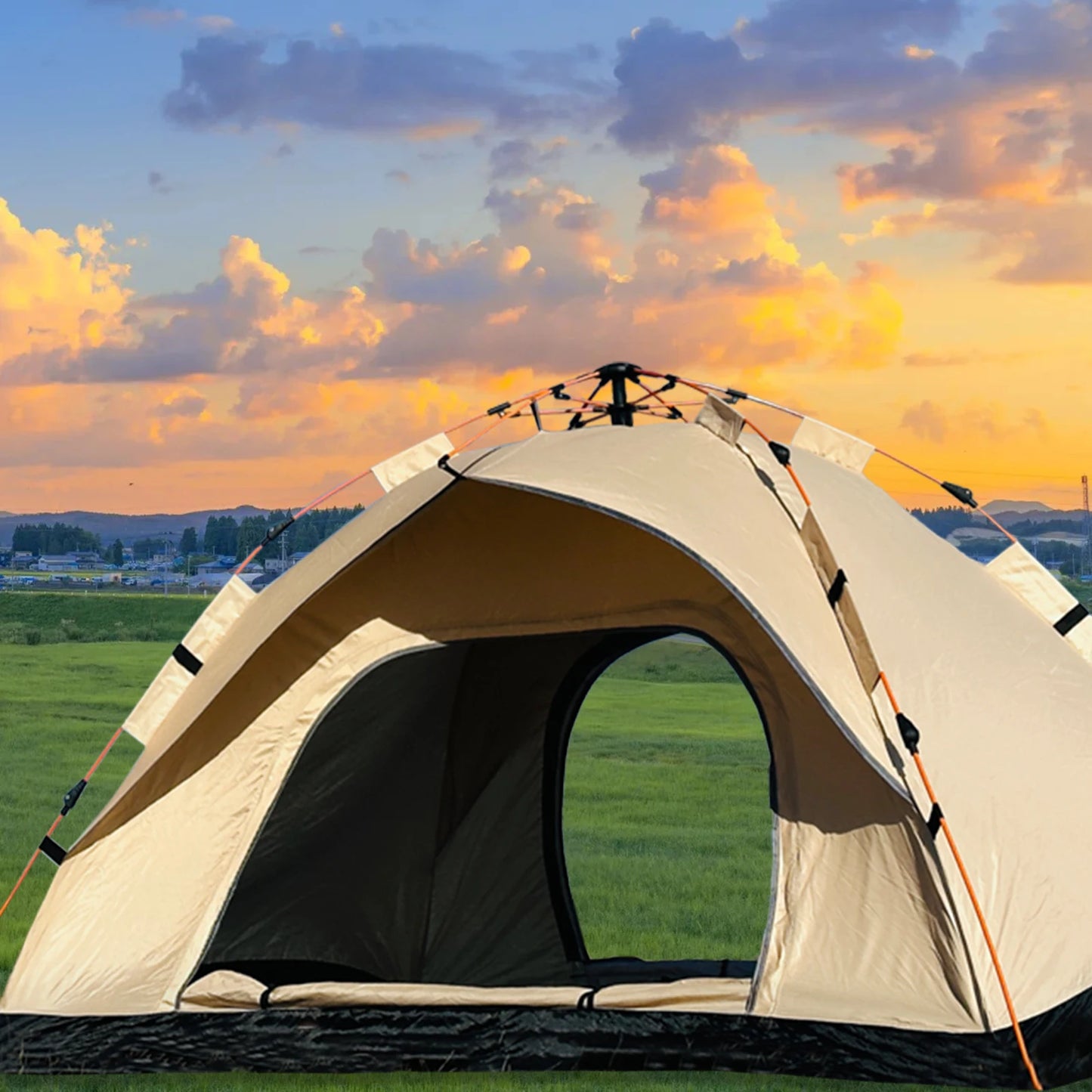 Automatic Quick-opening Tent Outdoor Self-driving Travel Camping Tent Automatic Quick-open Tent Rainproof Sunshine-proof Tent