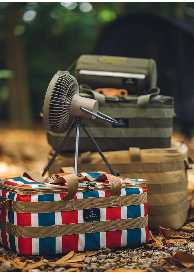 Thous Winds Outdoor Camping Storage Bag Meal Bag Large Storage Lamp Cookware Tableware Bag Picnic Travel Camp Bag Supplies