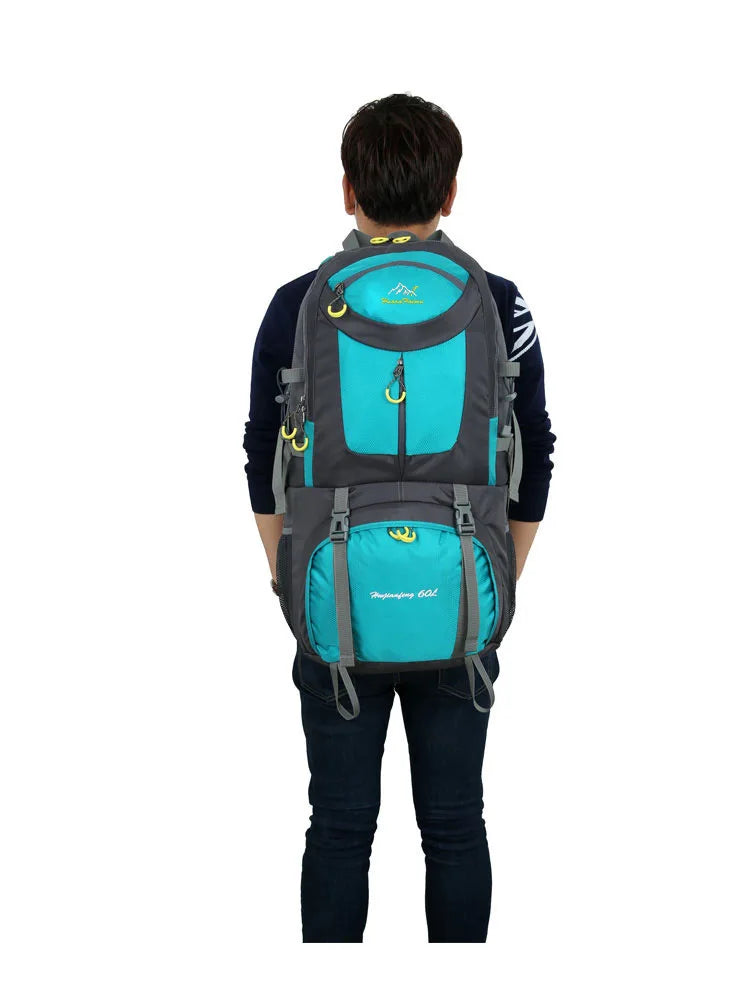 50l/60l-Large Capacity Mountaineering Bag,Large Load-Bearing Hiking Multi-Functional Outdoor Sports Tear Resistance Backpack