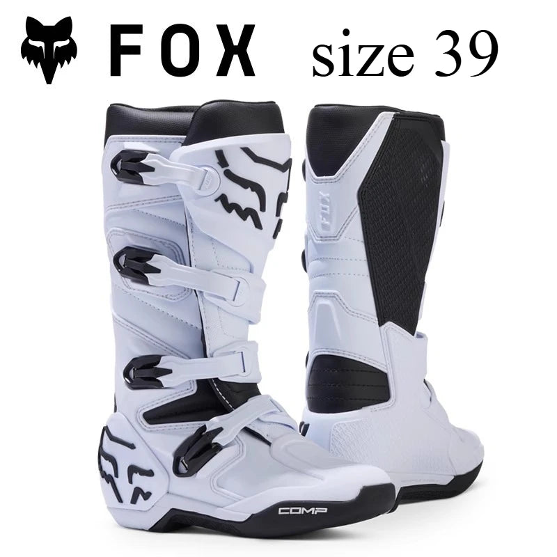 FOX Off-Road Boots Entry Level Comp Youth Motorcycle Boots for ATV/UTV Trail and MX Track Use ravel Shoes Botas Moto for kids