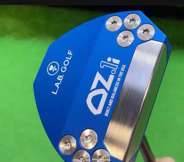 L.A.B OZ.1 Golf Putter blue  putter   with Press Pistol 2 Degrees Grip and head cover