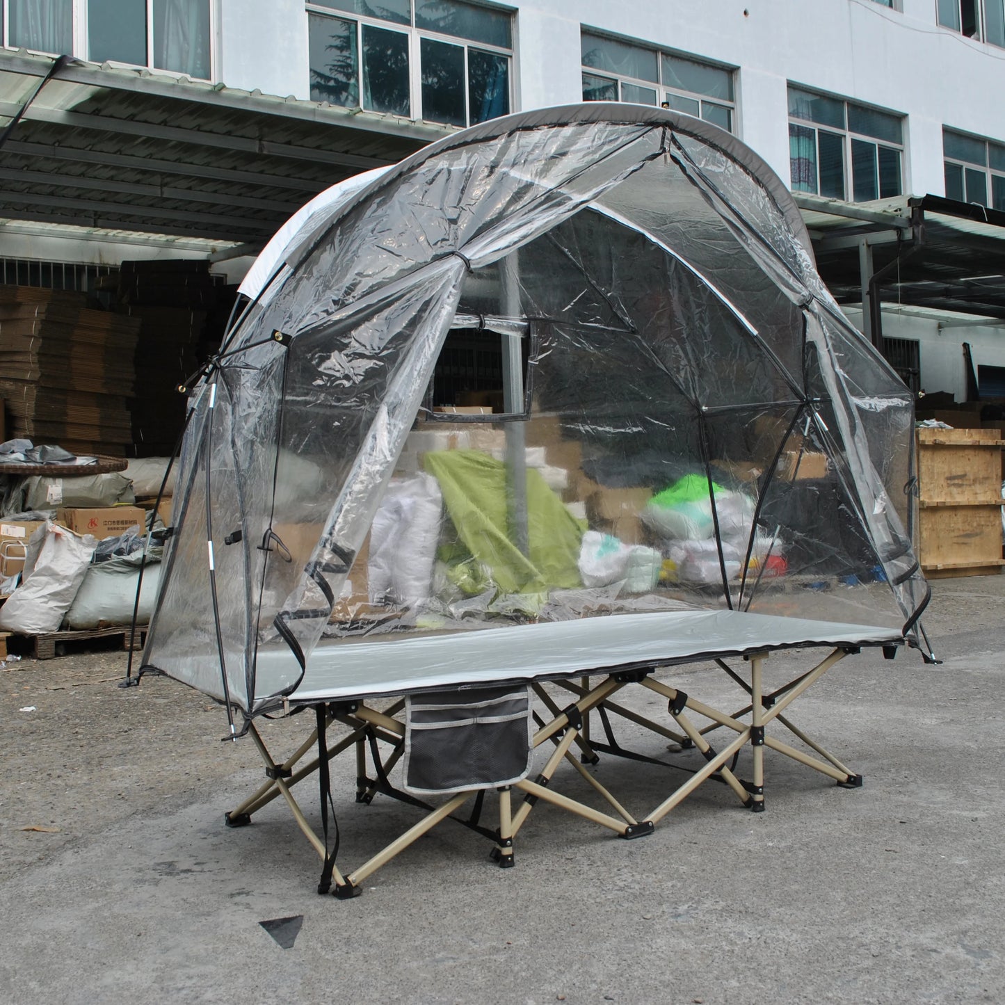 Backpacking Off-Ground Tent 1 Person For Family Gatherings and Barbecues Providing a Dry and Comfortable Space,Not including Cot