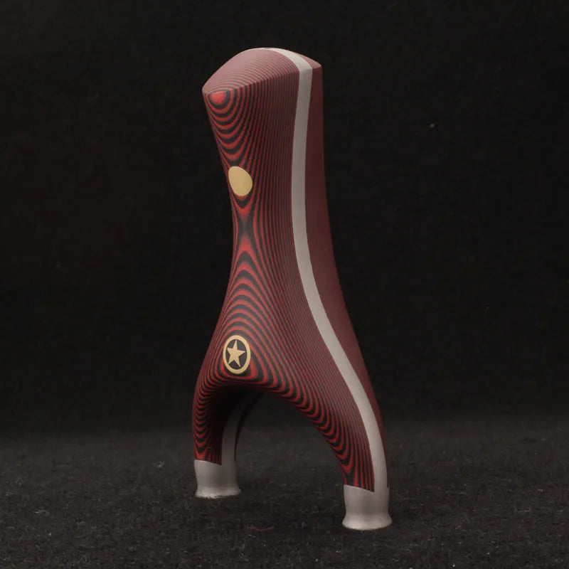 Powerful Titanium Steel + G10 Patch Slingshot Set Smooth Support Head Five-star Catapult Hunting Bow Outdoor Shooting Sport Tool