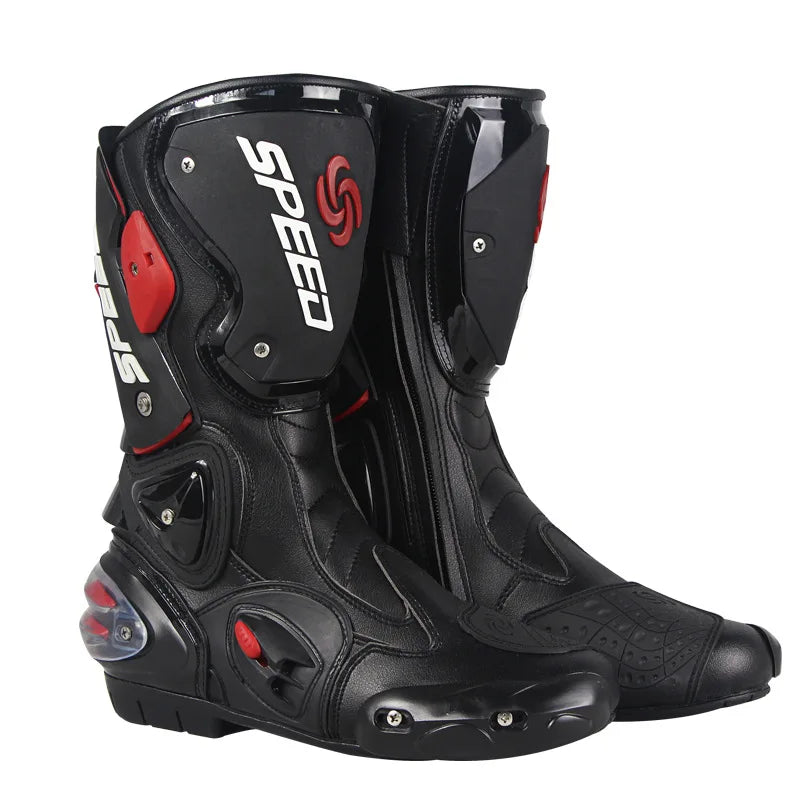 Motorcycle Boots Cycling Shoes Four Seasons Racing Anti-drop Cycling Boots Locomotive Shoes Knight Racing  Motorcycle Shoes