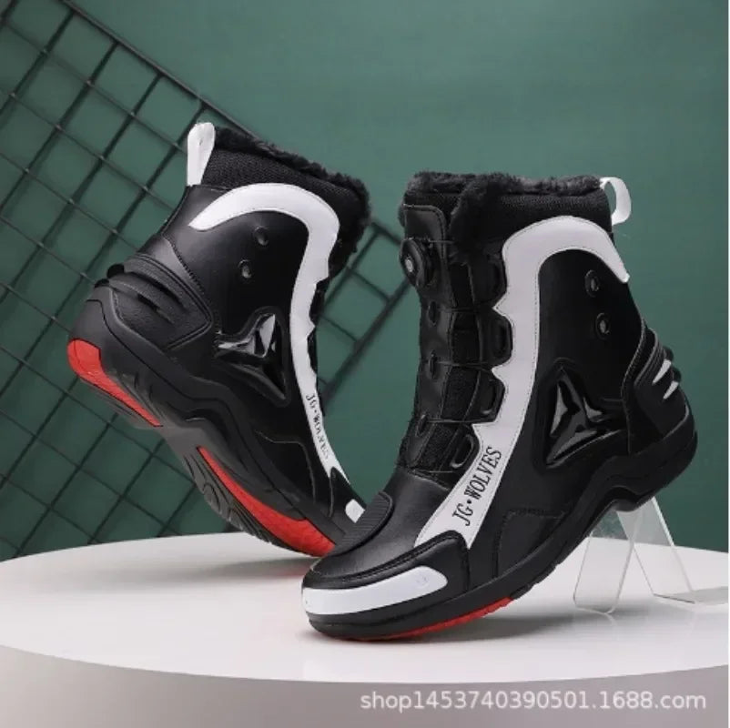 Riding Tribe  Motorcycle Boots Men Motocross Botas Moto Motorboats Shoes Motorbike Racing Career Bicycle Speed Boots