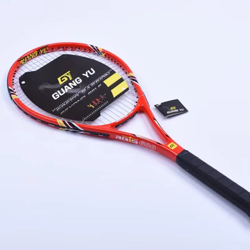Wholesale Customized High Quality Carbon Aluminum Integrated Training Tennis Racket Carbon Fiber Tennis Racquet
