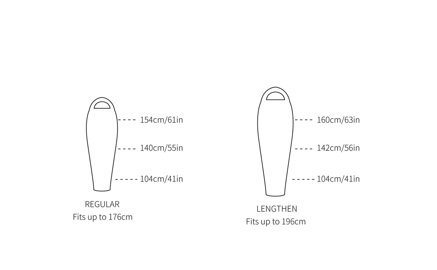 AEGISMAX G Series Adult Outdoor Camping Ultralight Mummy Stype Down Sleeping Bag 800FP Goose Down