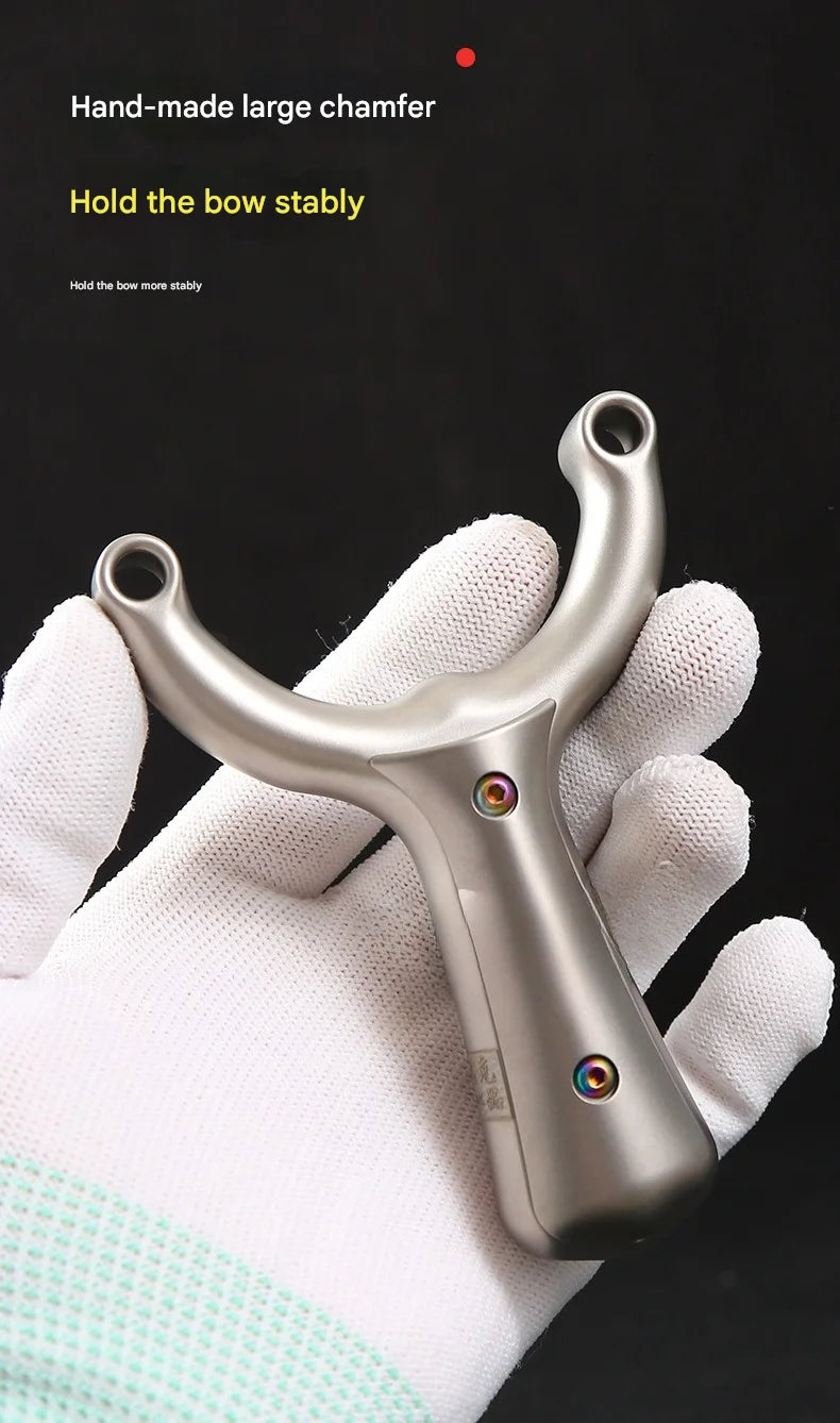 Slingshot Metal Precision Shooting Slingsshot Outdoor Hunting Archery Caza Set High Precision Slingshot Hunting