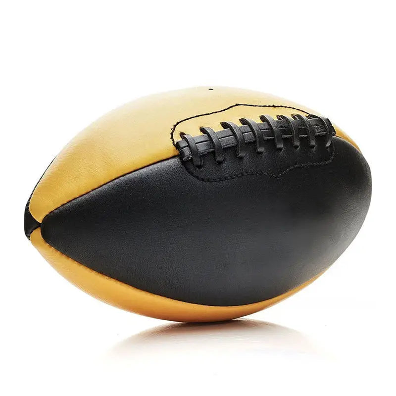 Hot Sale Professional Leather Made Style  Genuine Leather Rugby Balls Football Soccer Ball Rugby Balls