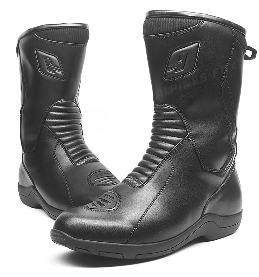 Long Motorcycle Riding Boots Waterproof Cowhide Shoes Motorcycle Leather Shoes Professional Boots Racing Bottes Motocross Boots