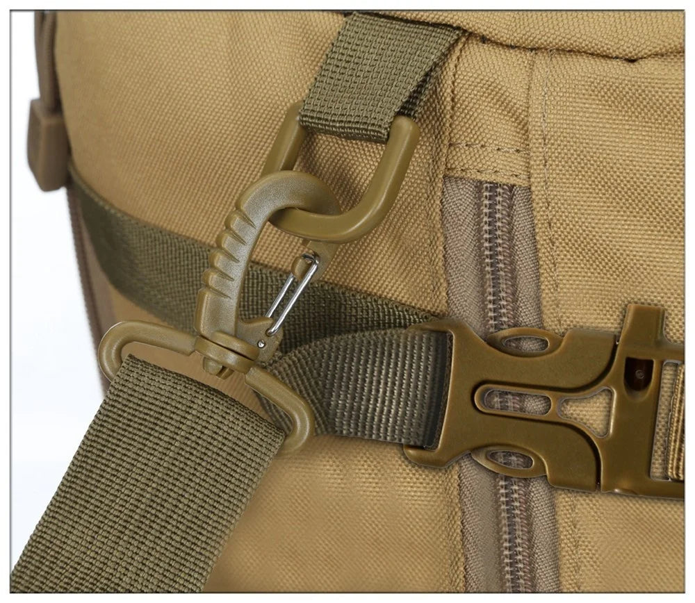 50L Tactical Military Backpack Male Outdoor Army 3p Trekking Rucksack Travel Hiking Men Camping Hunting Backpack Molle Assault