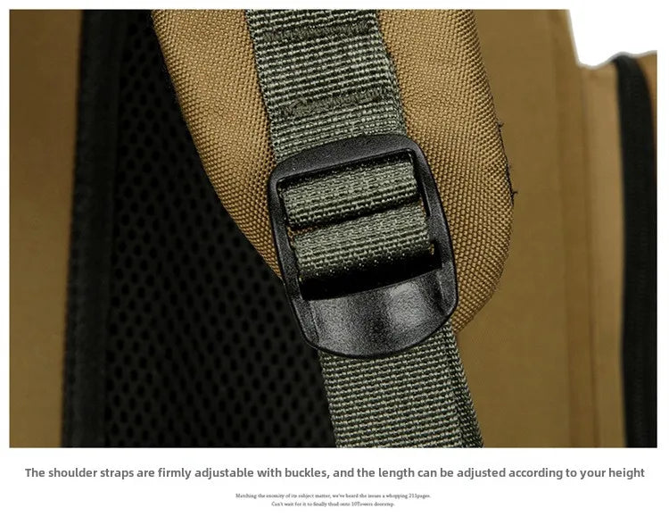 130L Large Capacity Mountaineering Bag Suitable  Outdoor Travel Camping Climbing Adventure Multifunctional Waterproof  Backpack