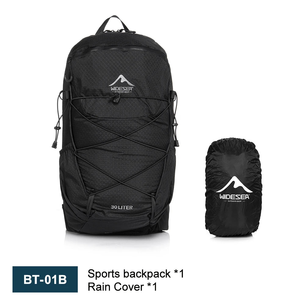 Widesea Camping Climbing Backpacks Sports Waterproof Shoulder Bag Tool Accessories Travel Backpack Camping Equipment Supplies