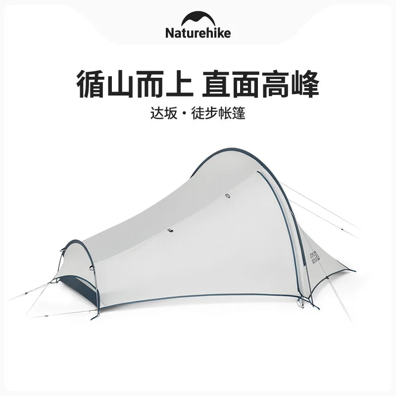 Naturehike Tunnel 1 2 Person Camping Tent Outdoor Tent For Camping Biking Hiking Muntaineering Waterproof 15D Nylon Material
