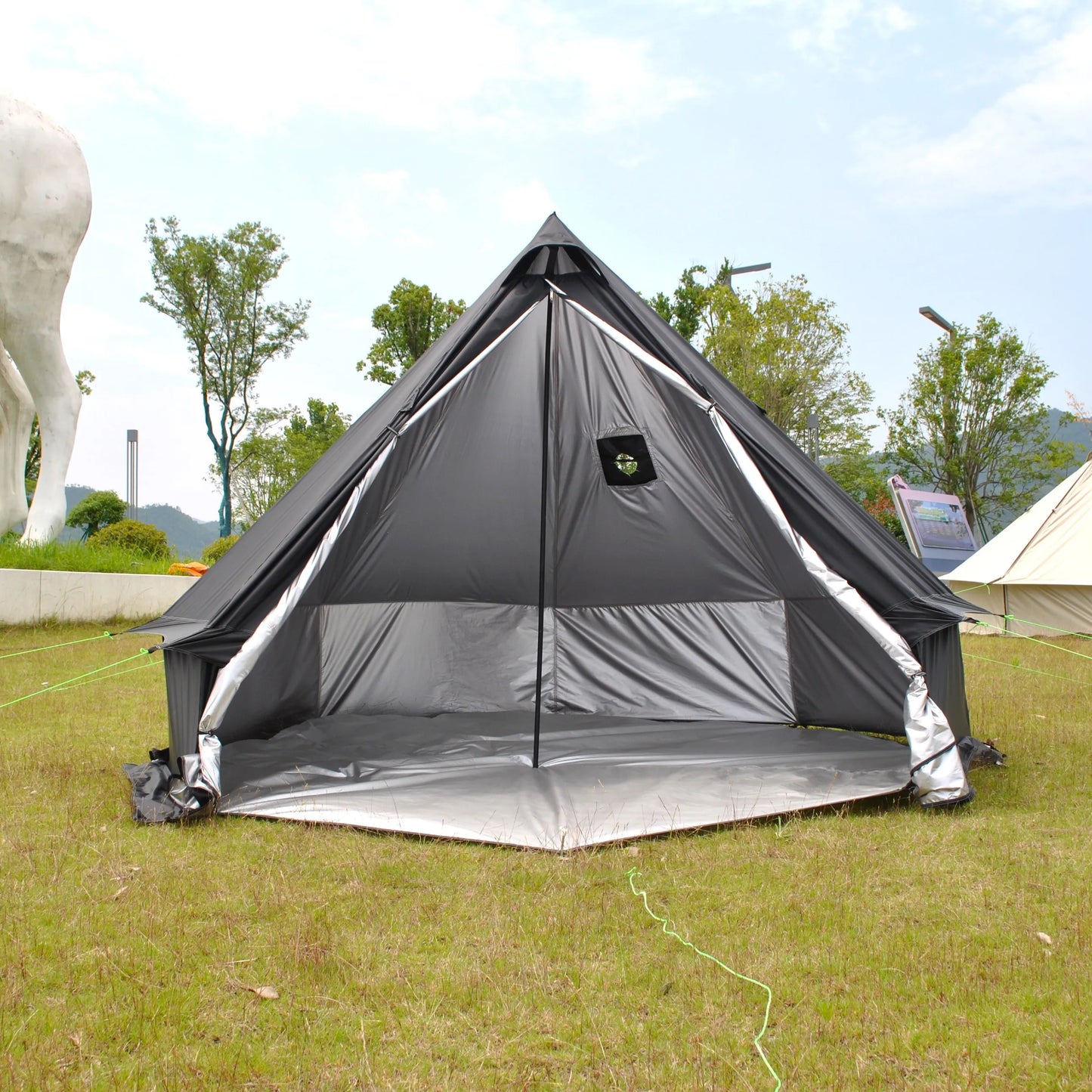 Regatta Mongolian Bell Tent - W/StoveJack, Waterproof, 4 Season Luxury Camping and Glamping Yurt Tent Outdoor