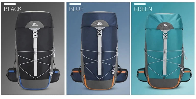 40L Outdoor Mountaineering Bag Waterproof Sports Backpack Lightweight Travel Backpack Hiking Bag Trekking Backpack for Men