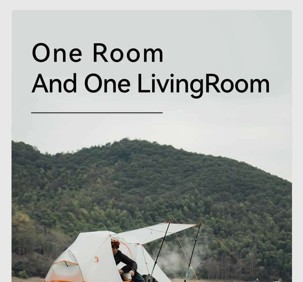 BLACKDEER Nova Camping Tent 1 Person Ultralight Tent Nylon Silicone Coated Waterproof Hiking Backpacking Outdoor DAC Pole 1.08kg