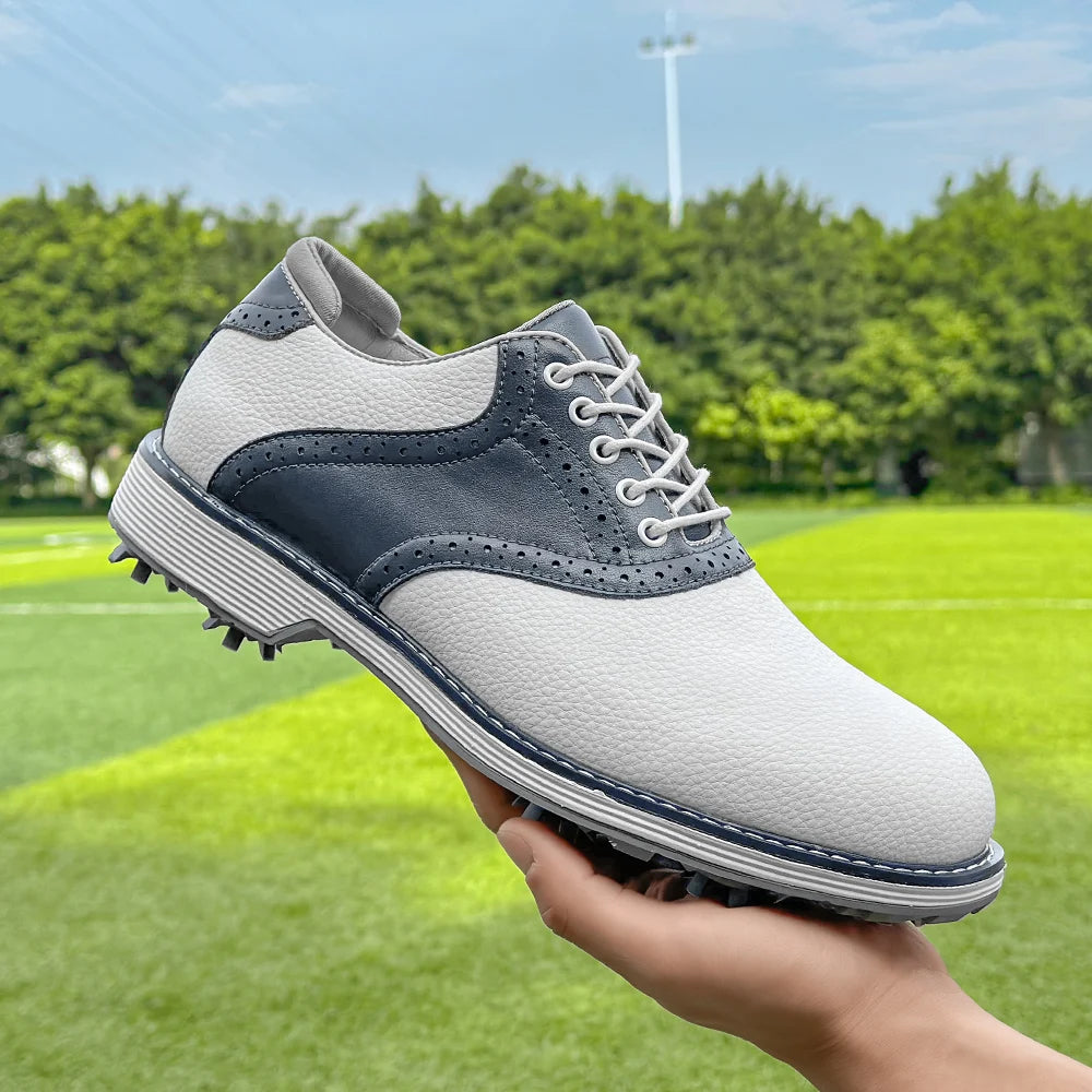 New Luxury Men Golf Lightweight Shoes Non Slip Sneakers for Golfing Golfers Footwears Training Shoes