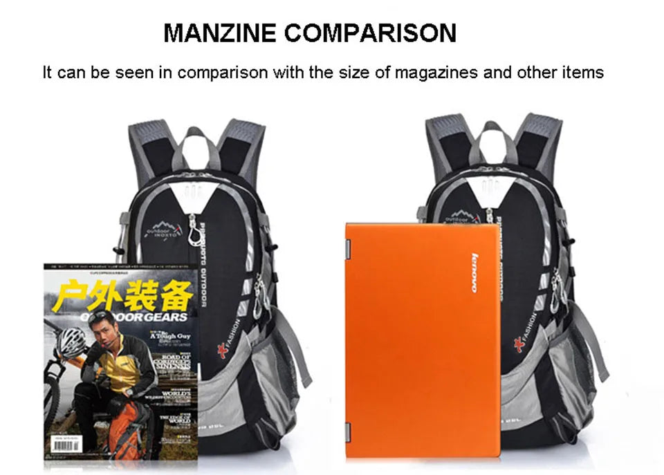 1Pcs Outdoor Sport Bag LOCAL LION 40L Backpacks Travel Bag Men Waterproof Rucksack Backpack