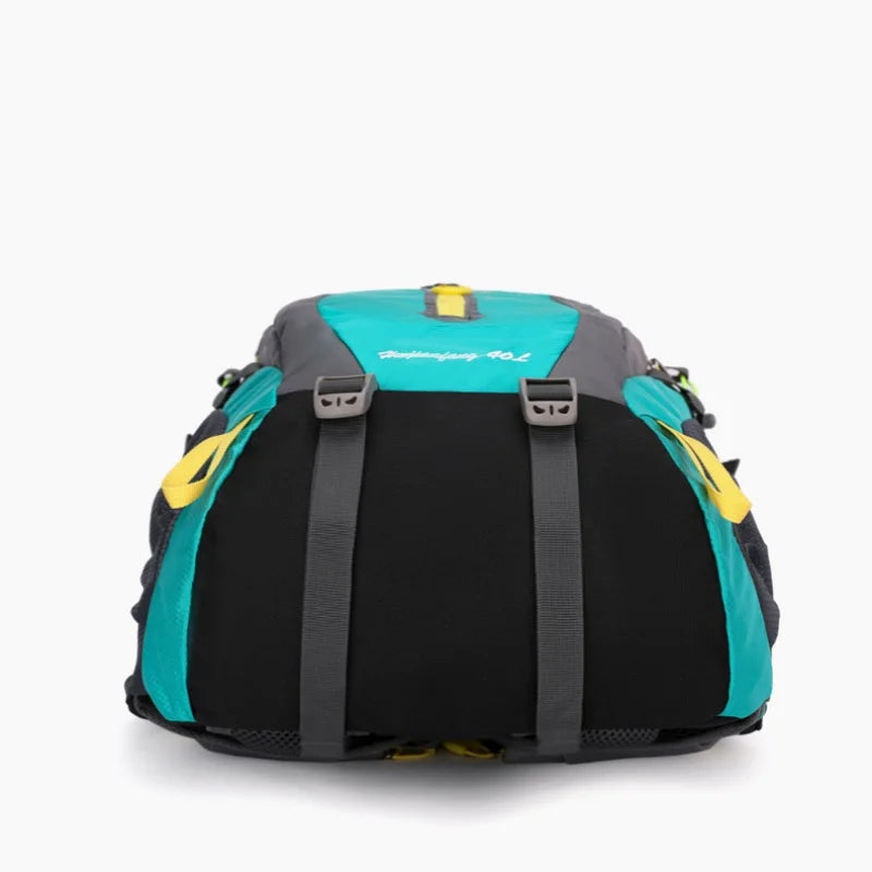 Men Women Outdoor Camping Travel Backpack 40L Water Repellent Climbing Hiking Laptop Daypack Trekking Reflective Strip Back Bags