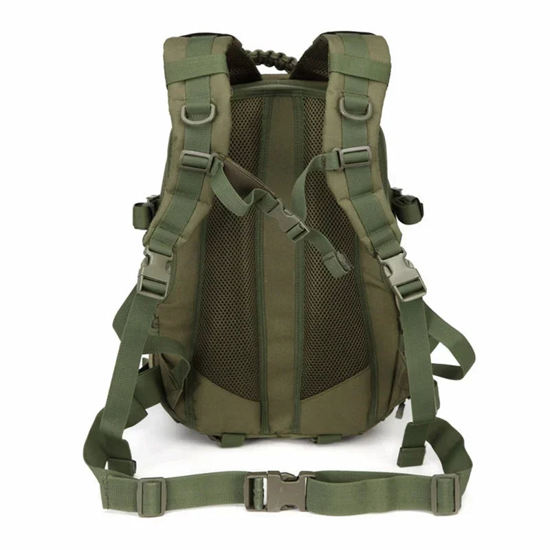 Outdoor Militar Tactical 25L Nylon Oxford Cloth Waterproof Both Shoulders Backpack Unisex Hiking Travel Camping Climbing Package