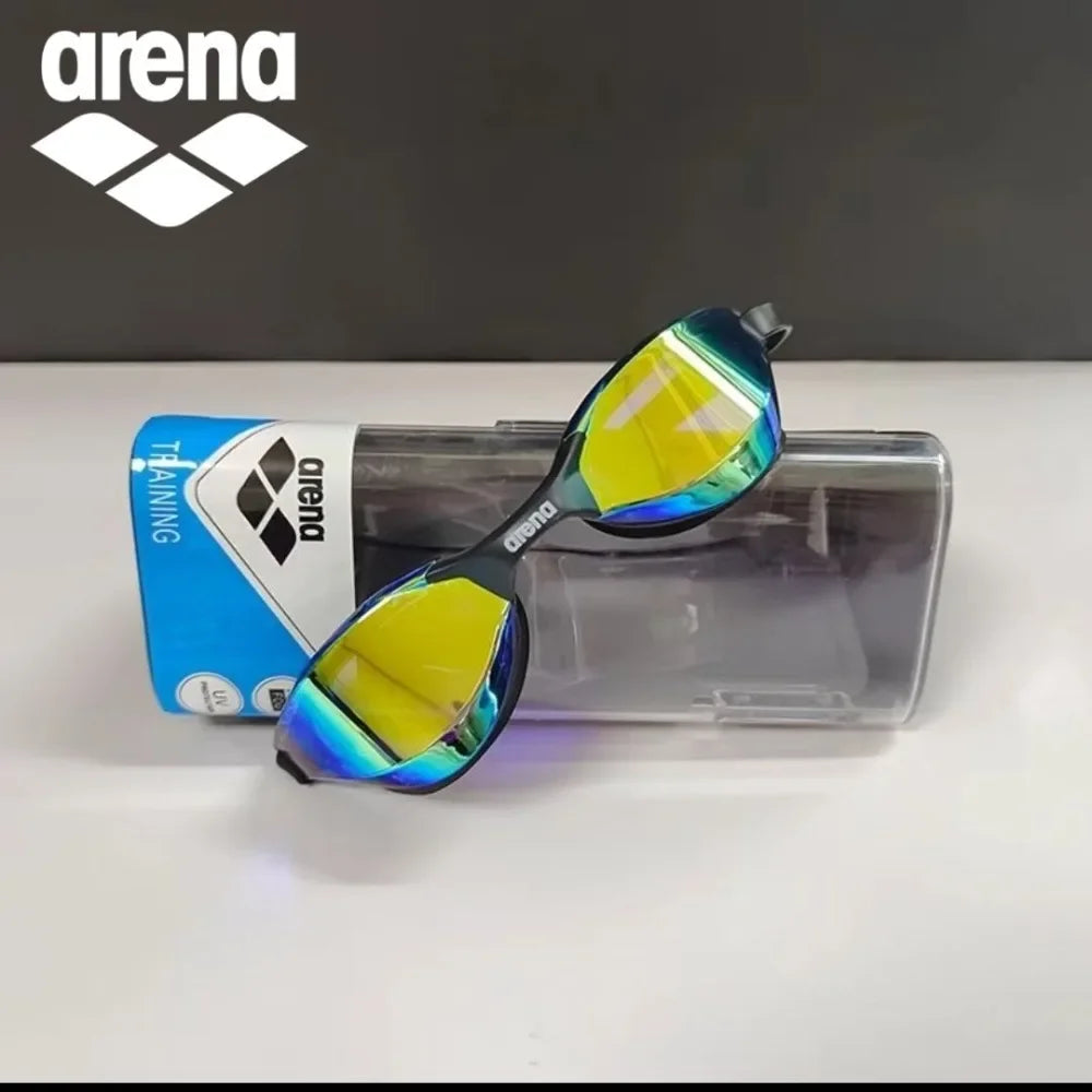 Arena HD Electroplated Swimming Goggles High Transparency Lenses Professional Racing Gear Unisex Swimming Goggles