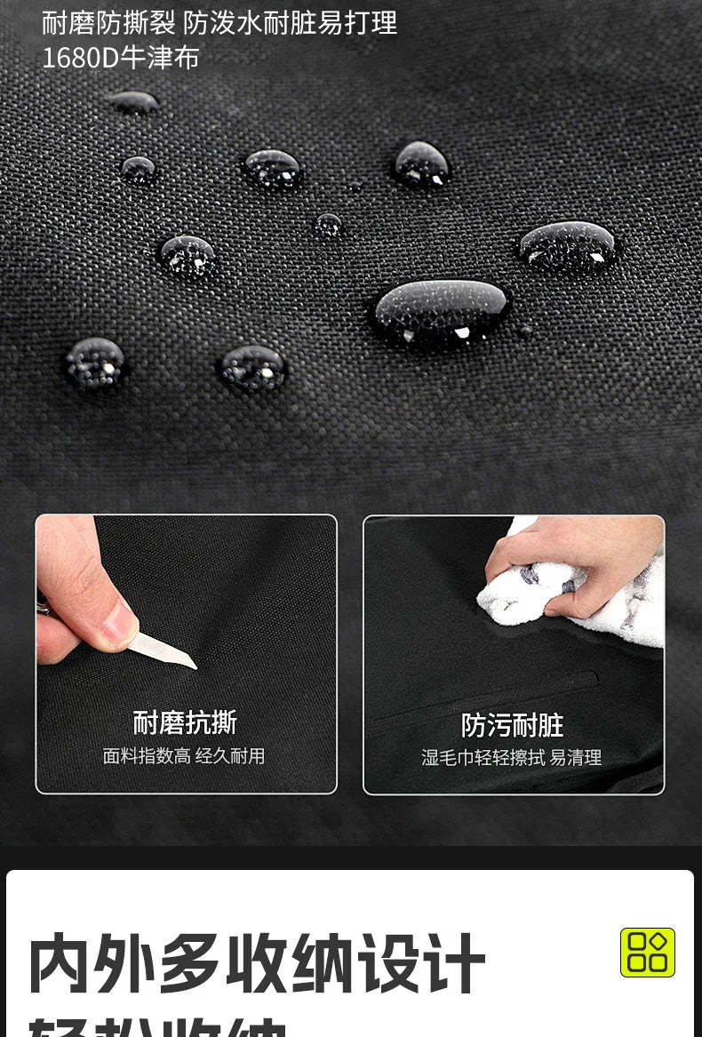 55L Outdoor Climbing Equipment Rope Bag, 1680D Oxford Cloth Waterproof And Wear-Resistant, Rescue Equipment Storage Bag,P896